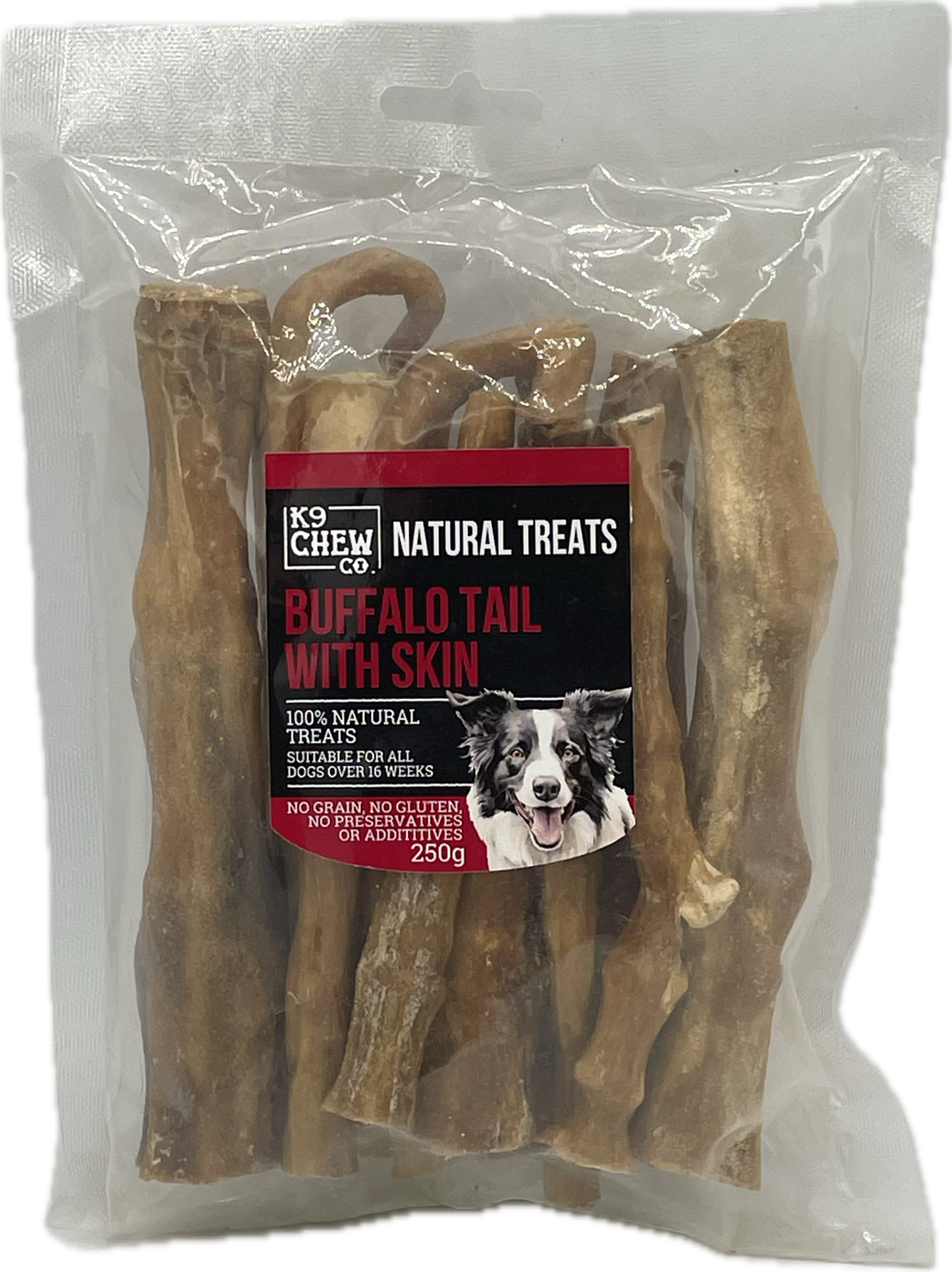 Buffalo Tail with Skin 15cm 250g