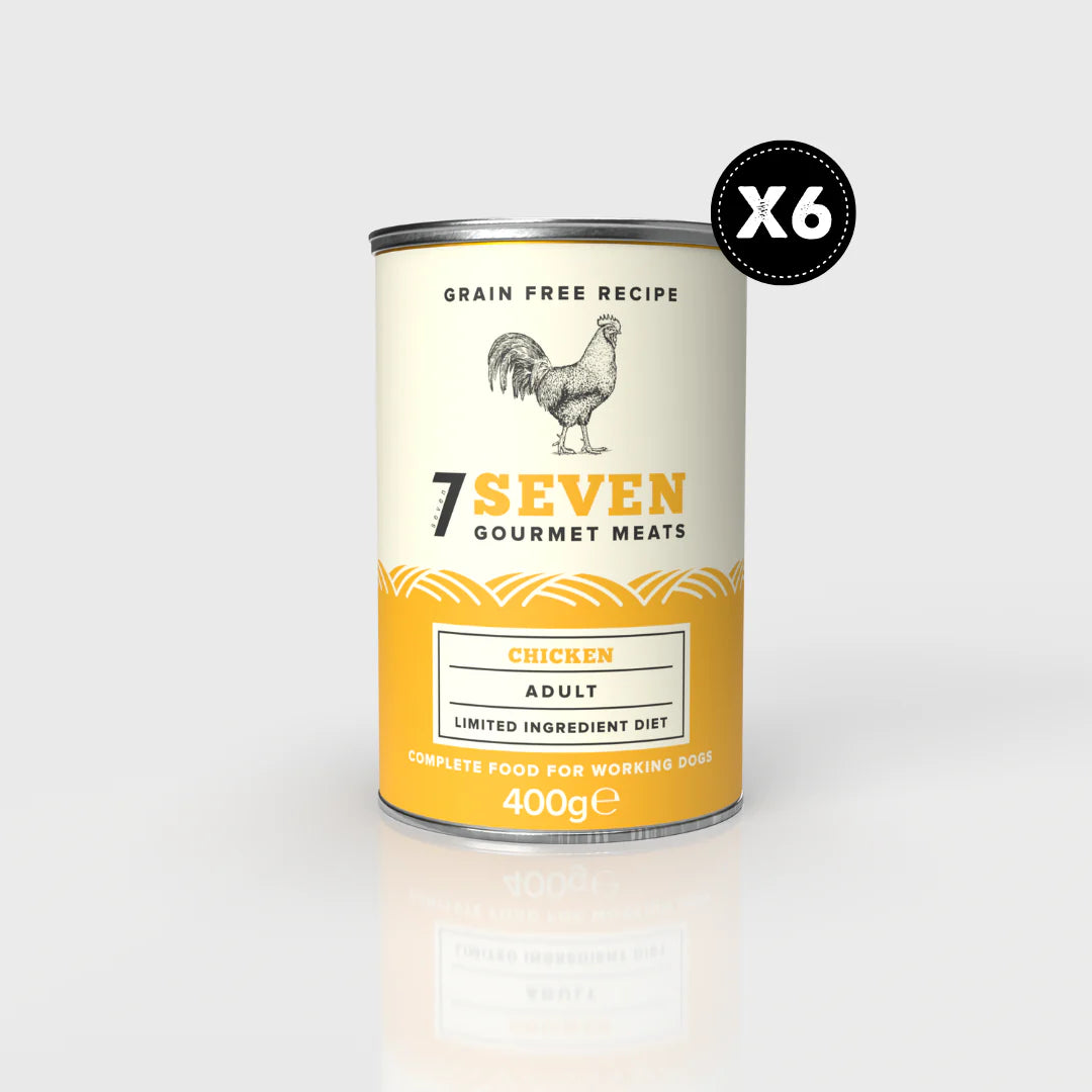 Seven Chicken & Herbs Can 400G X 6