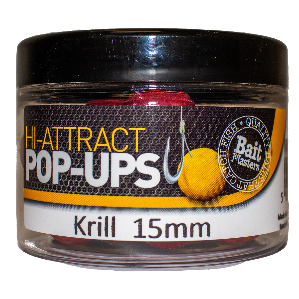 Bait Masters Fluoro Pop-Ups Krill 15mm (40g)