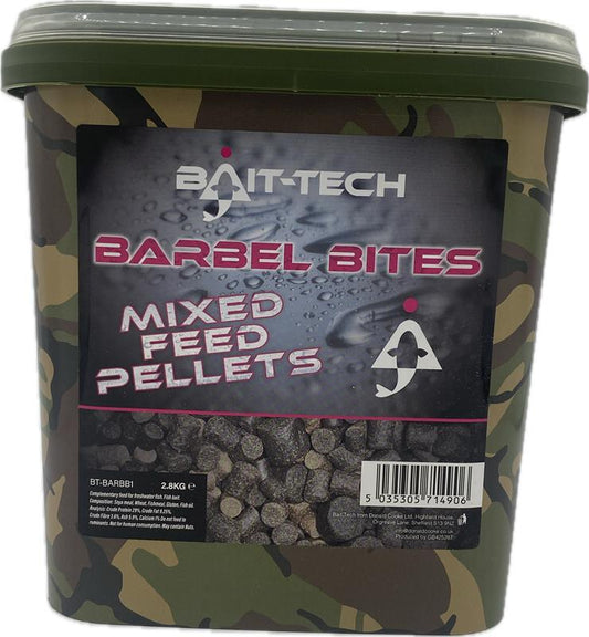 2.8kg Barbel Bites Bucket   Pellet mix