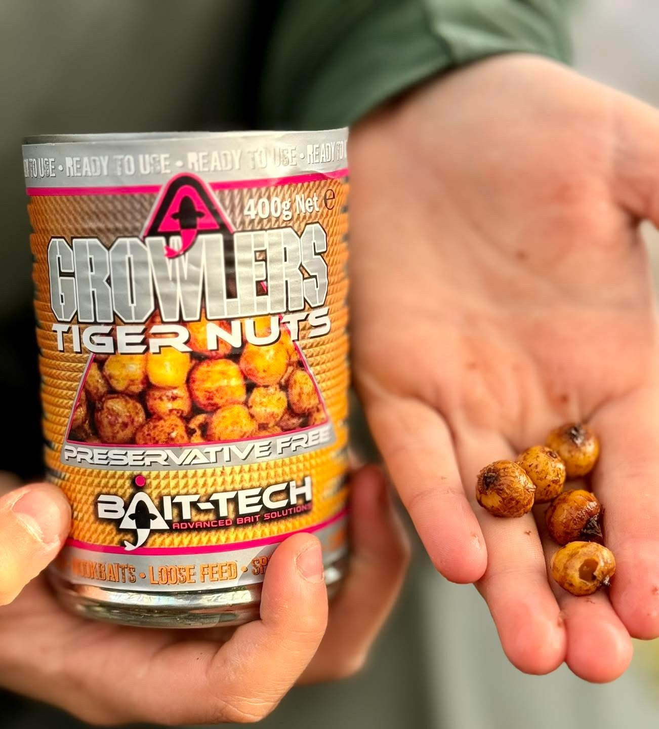 Growlers Tiger Nuts (400g) CASE 12