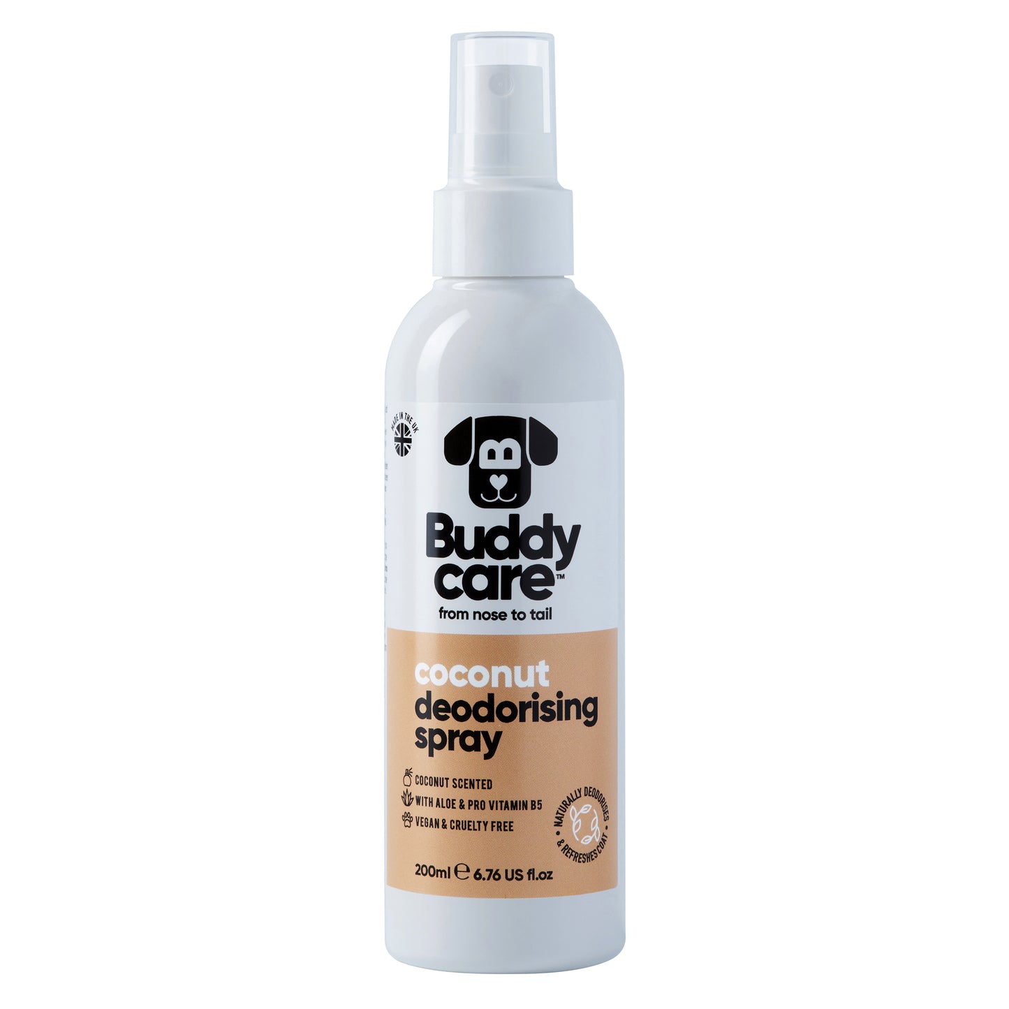 Buddycare Dog Deodorizing Spray Coconut 200ml