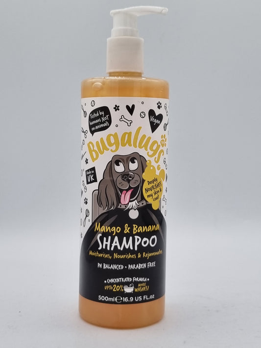 Bugalugs Mango & Banana Dog Shampoo 500ml