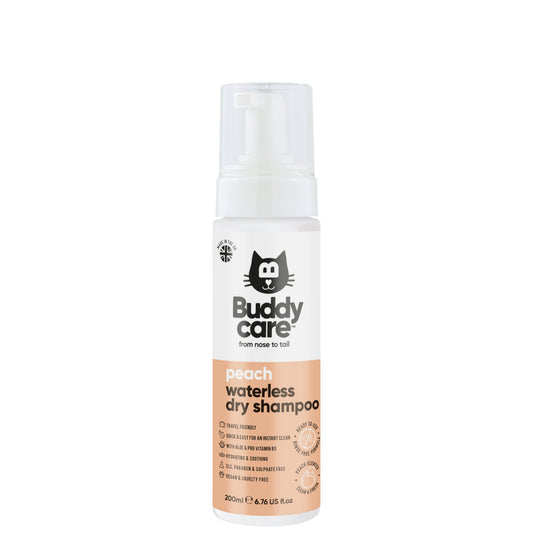 Buddycare Cat Shampoo Waterless Peach 200ml