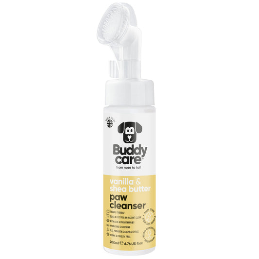 Buddycare Paw Cleanser Vanilla & Shea Butter 200ml