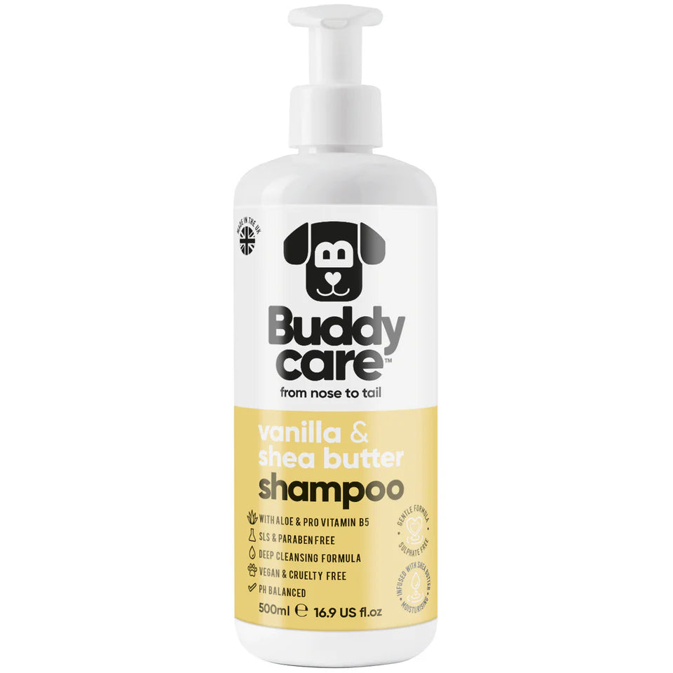 Buddycare Shampoo Vanilla & Shea Butter 500ml
