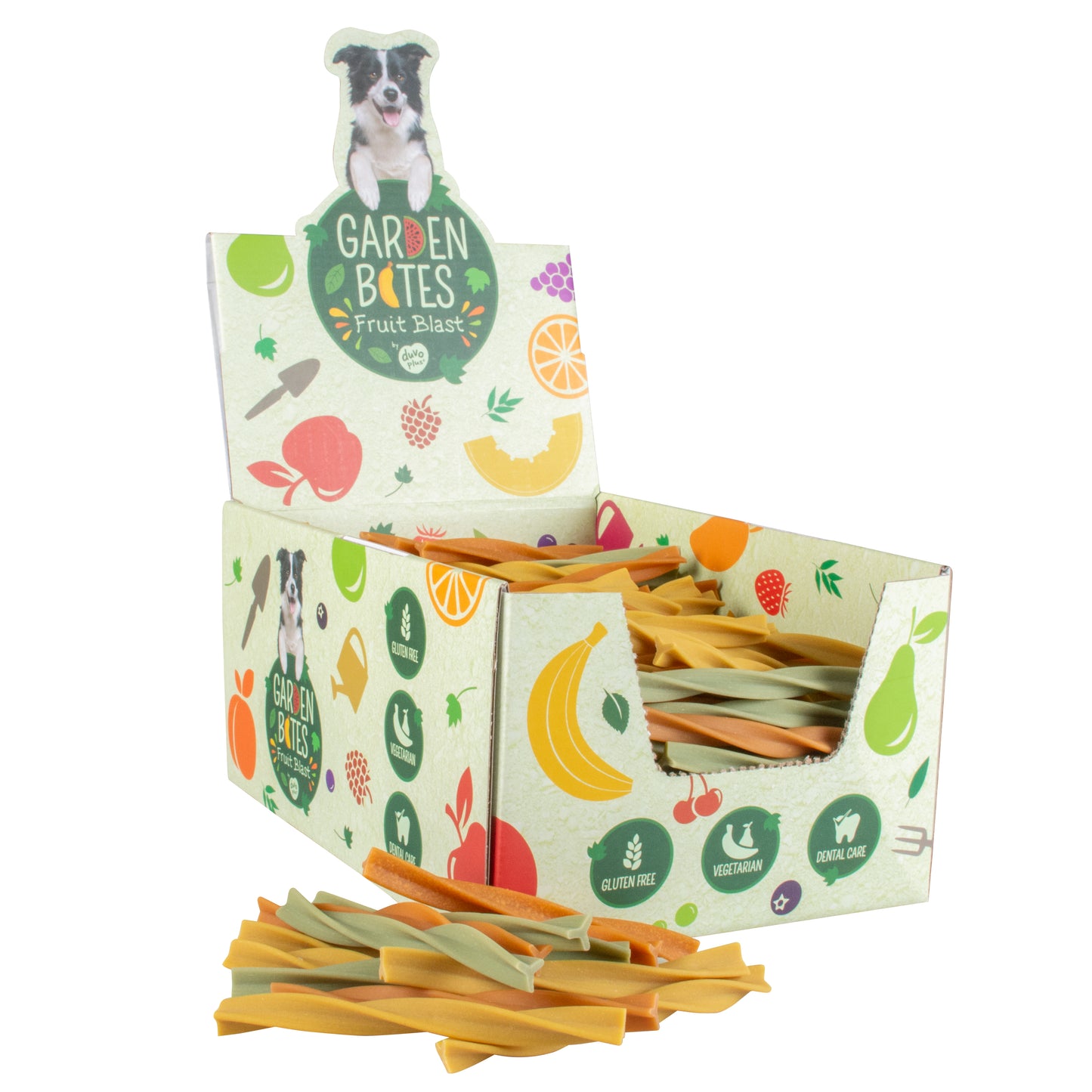 GB Box Fruity Dental Swirls Small 324 piece