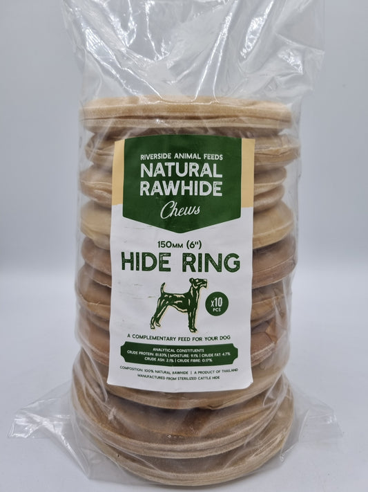 Rawhide 6" Rings 10 pack
