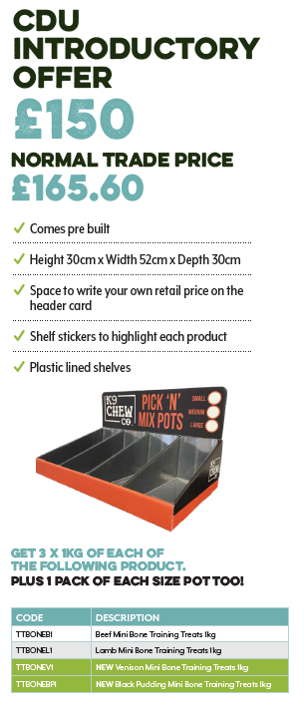 K9 Bundle Counter Display