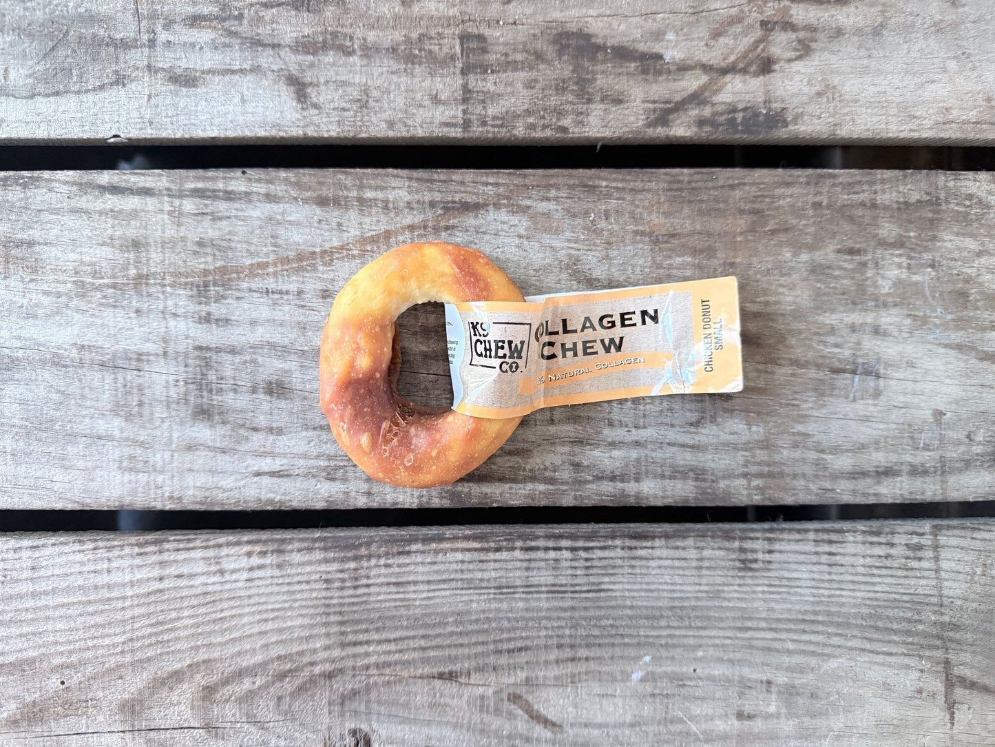 Meaty Snacks Collagen Chicken Coated Donut Small x 40