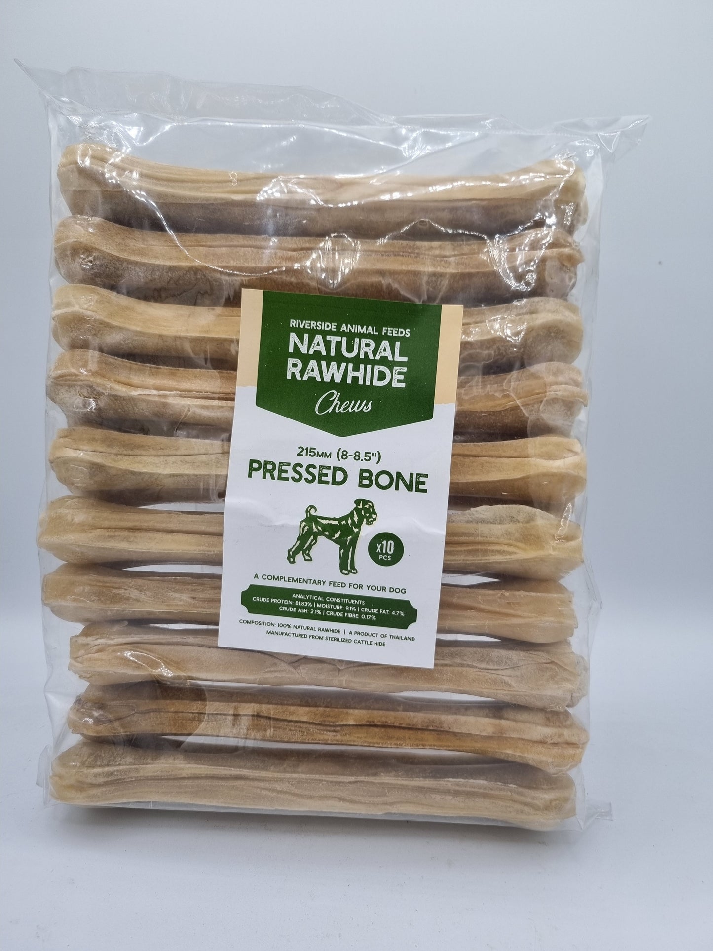 Rawhide 8?" Knuckle Bone 10 pack