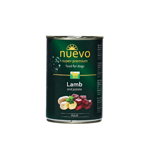 Nuevo Dog Adult Lamb 400g 6pack