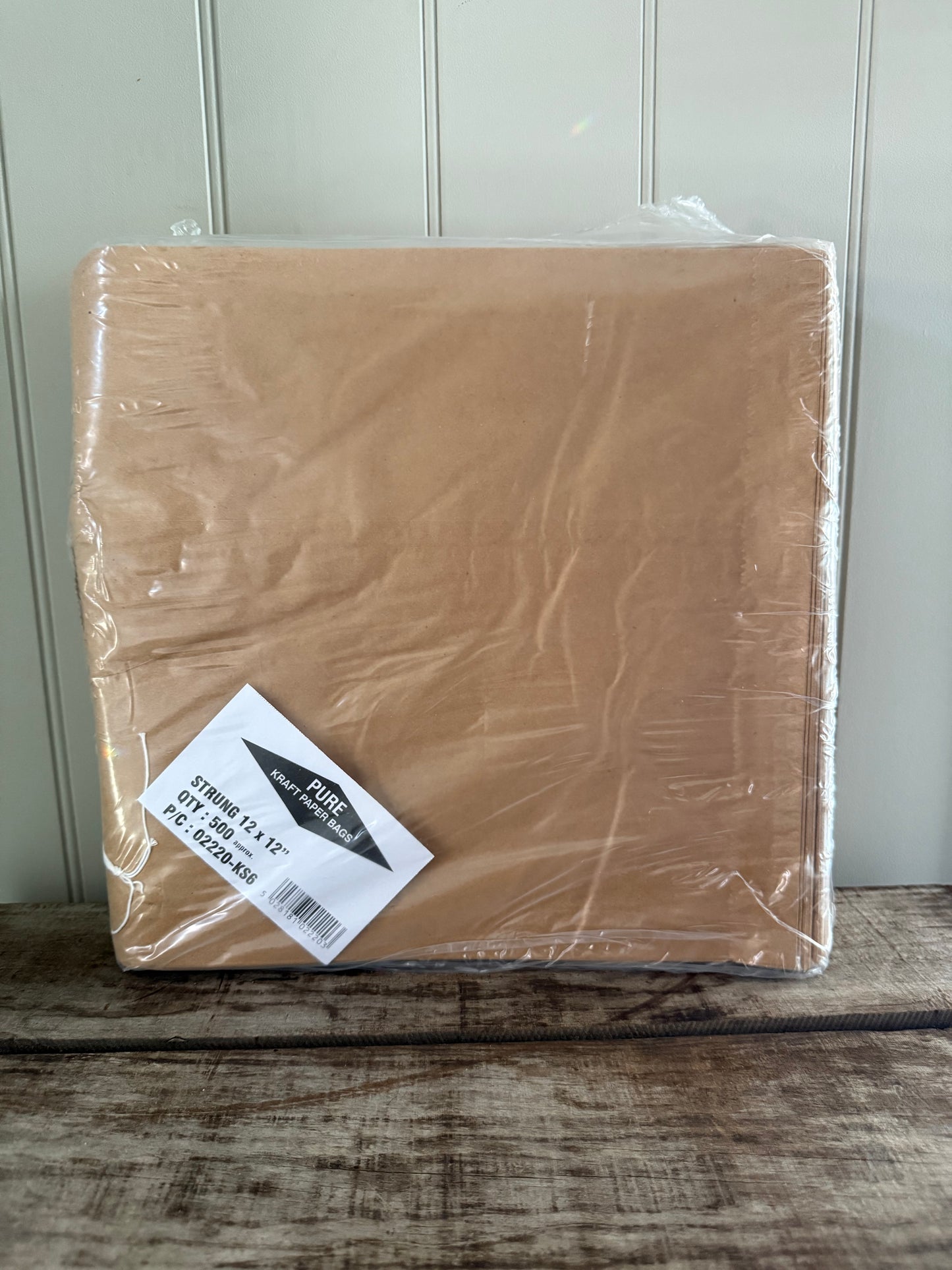 Kraft Bag for Loose Treats  500 x 12inch square