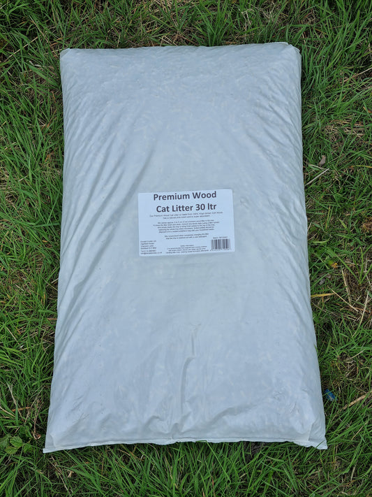 Wood Cat Litter 30ltrs