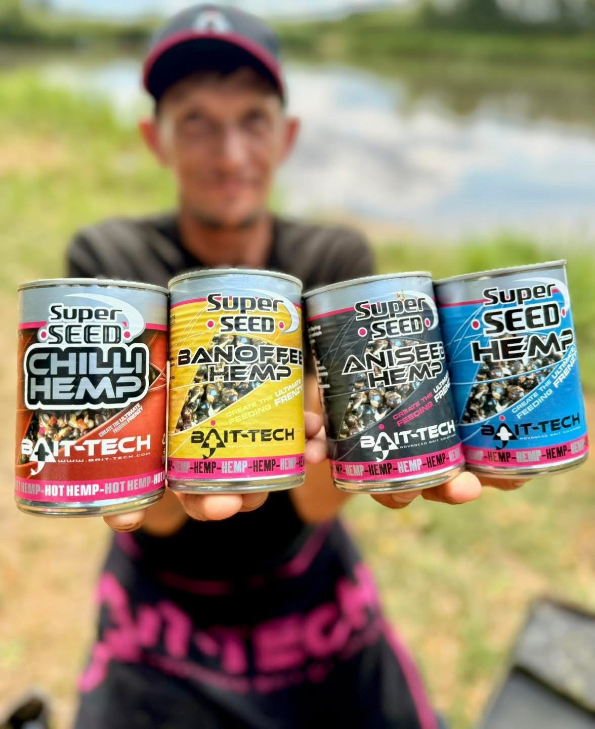 Bait-Tech Canned SuperSeed Hemp (12x350g)