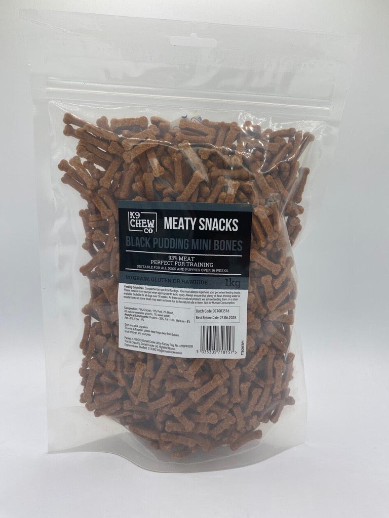 Mini Bone Training Treats 1kg