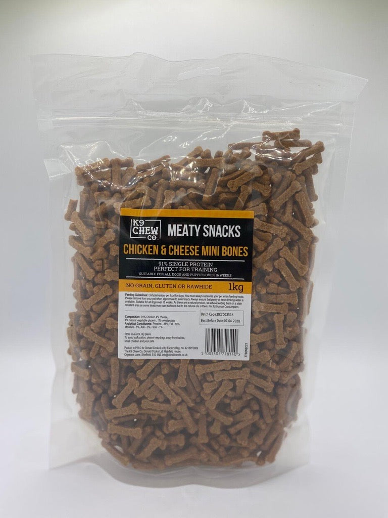 Mini Bone Training Treats 1kg