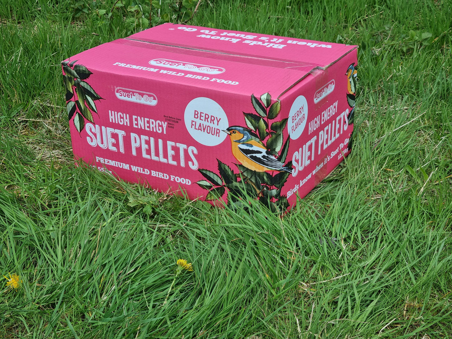 Unipet Suet Pellets Berry 12.55kg