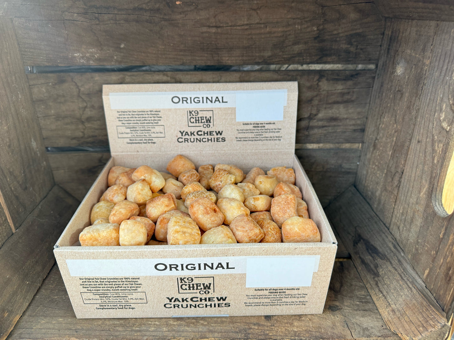 Yak Chew Crunchies 500g Original