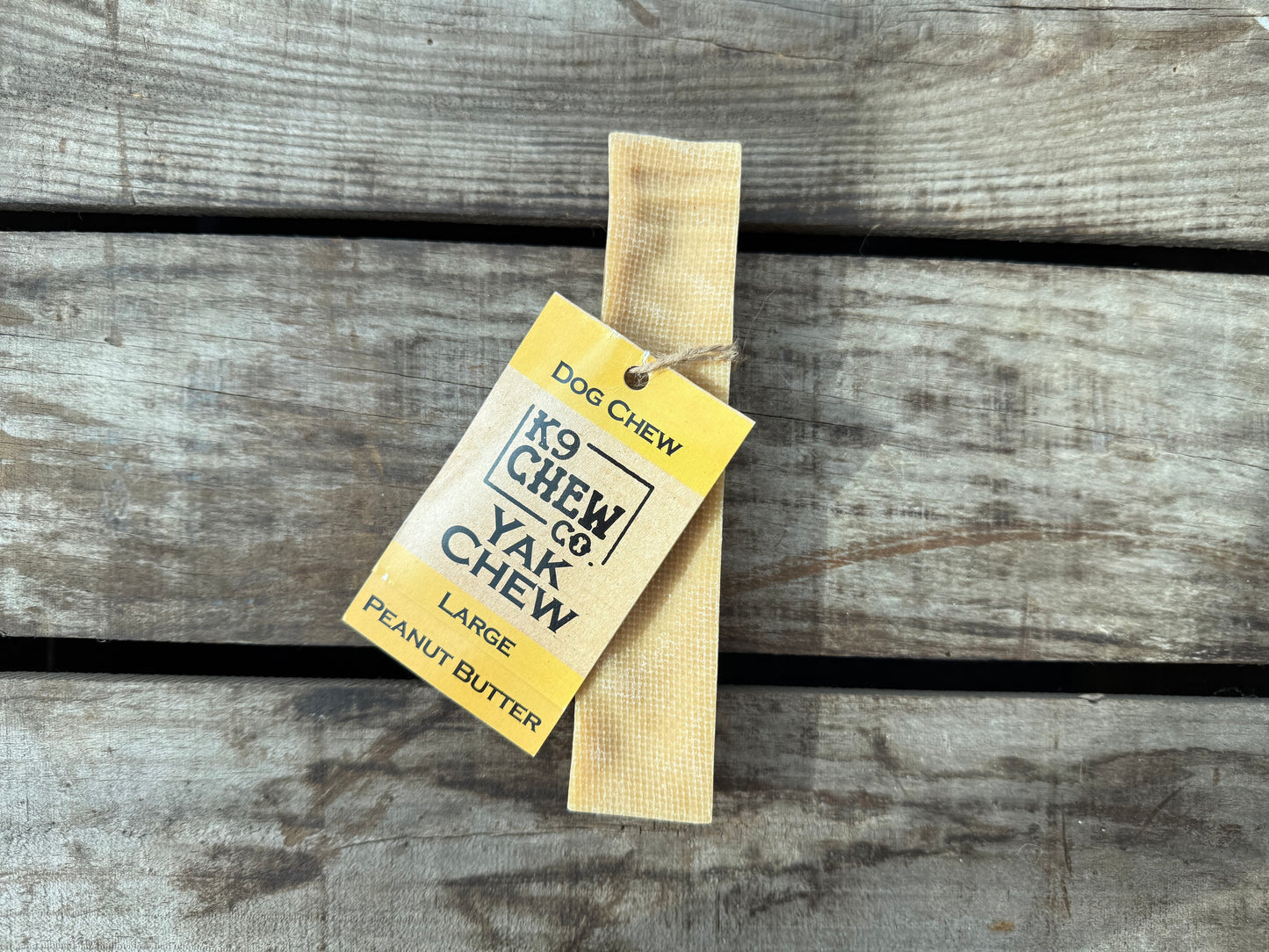 Yak Chew Peanut Butter 5 pack