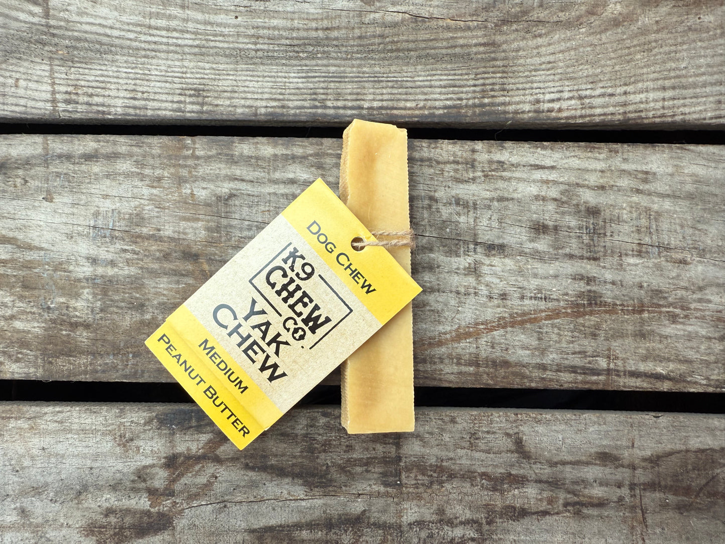 Yak Chew Peanut Butter 5 pack