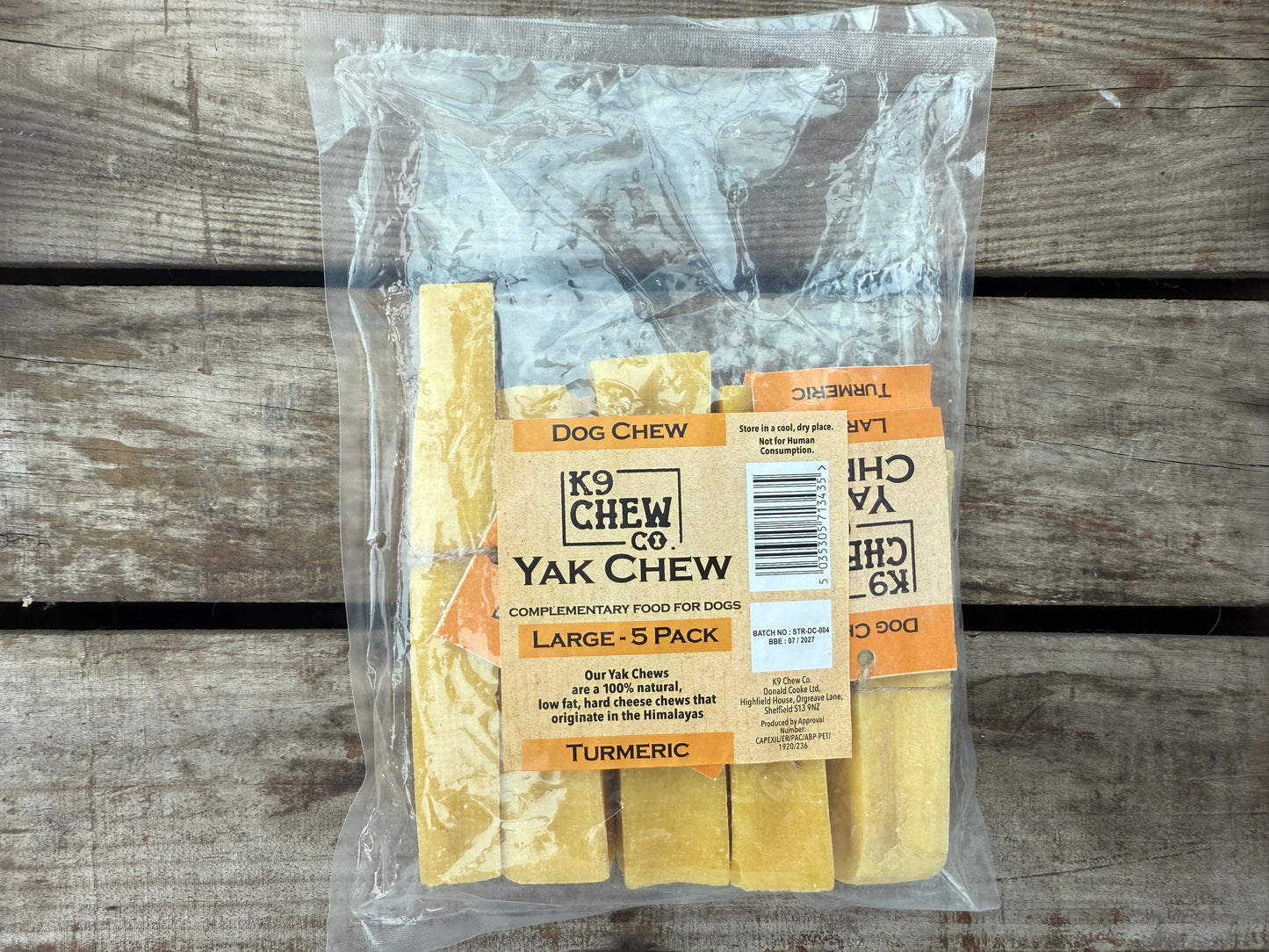 Yak Chew Turmeric 5 Pack