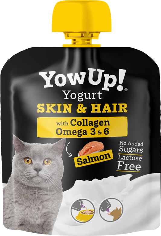 YowUp Cat Yogurt Skin & Hair 85g 10 pack