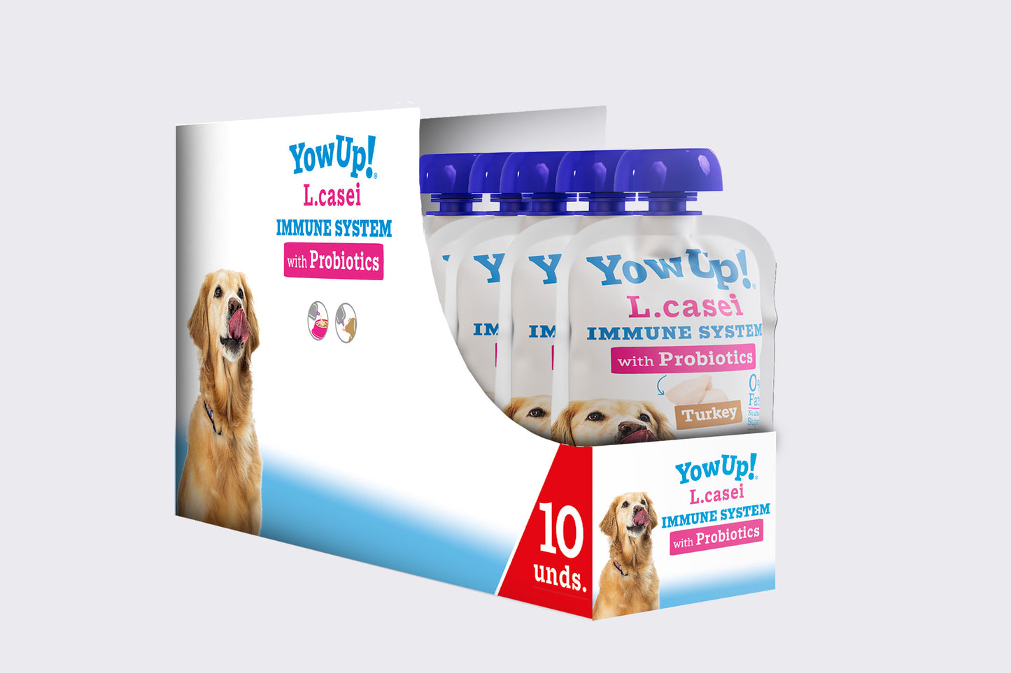 YowUp Dog L.Casei Probiotics 115g 10 pack
