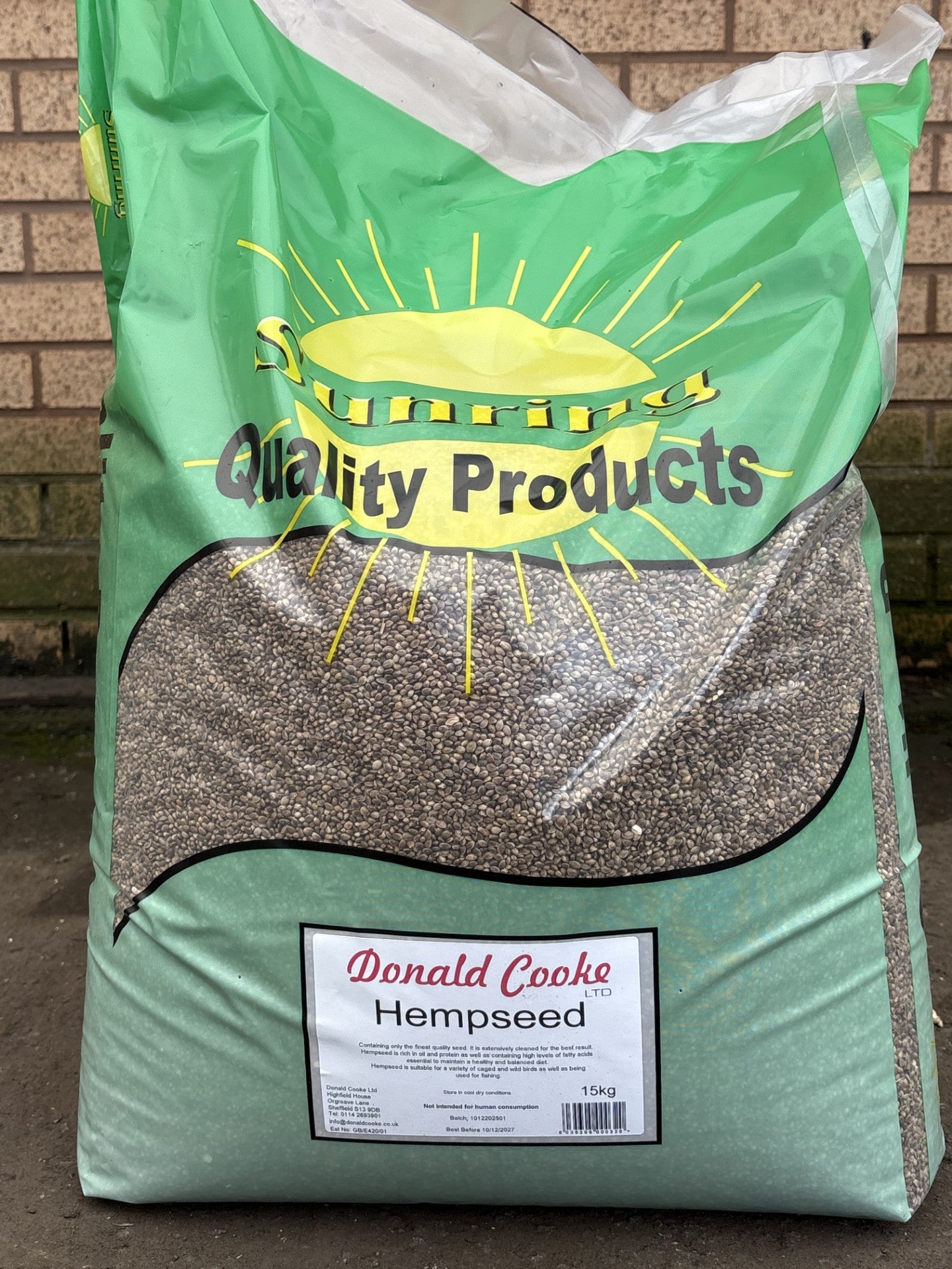 Hempseed 15kg